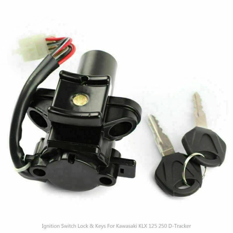 Ignition Switch Lock Keys for Kawasaki KLX250 KLX250SF KLX125 KL250 KL110 (2005–2023)