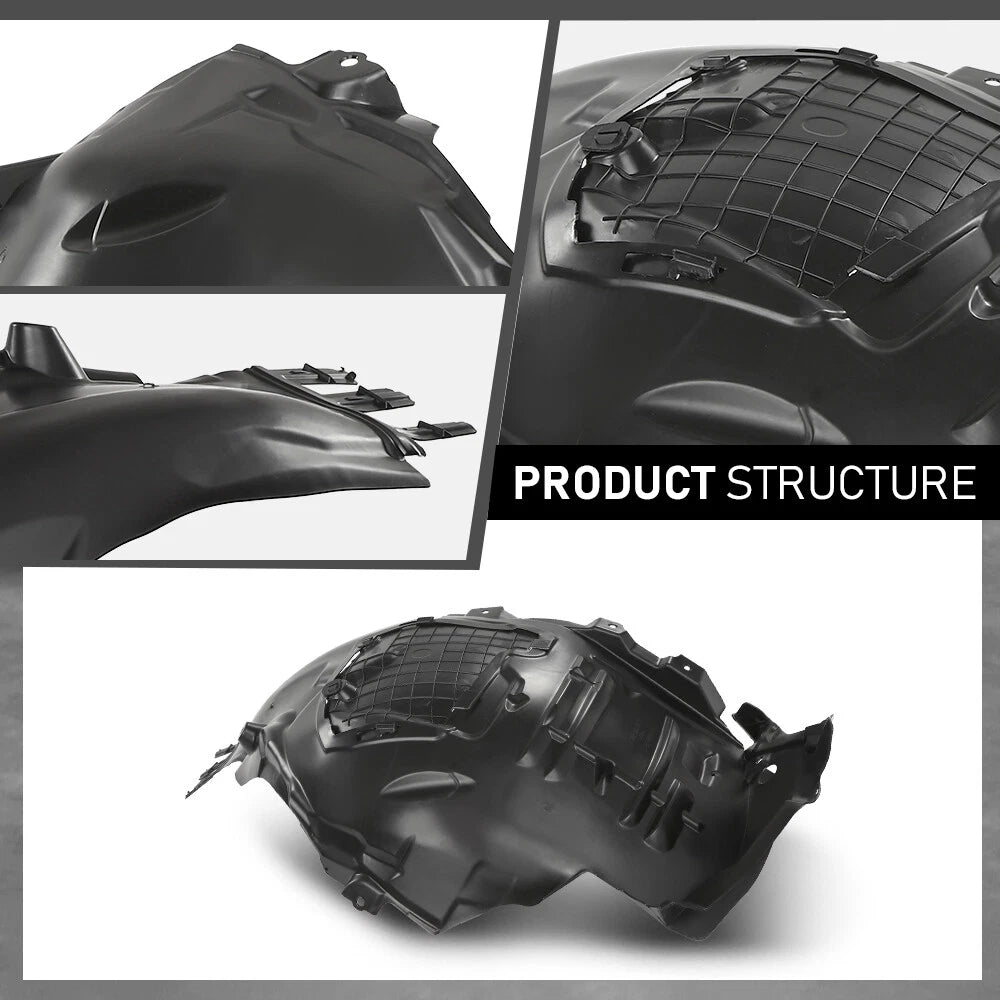 Front Fender Liner Splash Shield for Mercedes Benz C-Class (2015–2021)