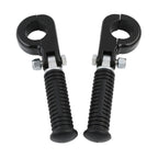 1 1/4" Highway Engine Guards Footpegs Mount Clamps for Harley Touring
