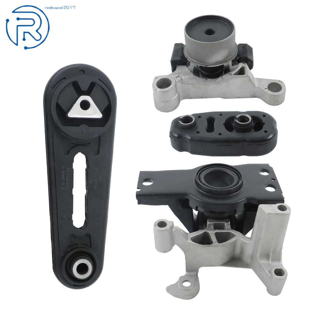 Set of 4 Engine Motor & Transmission Mounts for Nissan Sentra (2007–2011)