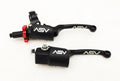 ASV F3 Front Brake Clutch Perch Levers for Yamaha Raptor 125 250 (2001–2014)