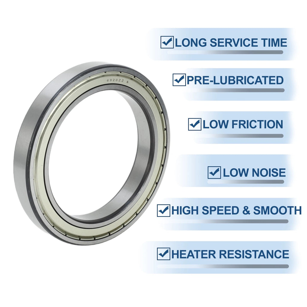 Deep Groove Ball Bearing 100x140x20mm for Scooter/Skateboard (1 Pc)