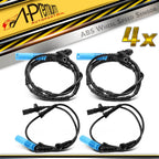 Set of 4 ABS Wheel Speed Sensors for BMW 325xi 330xi (2001–2005)