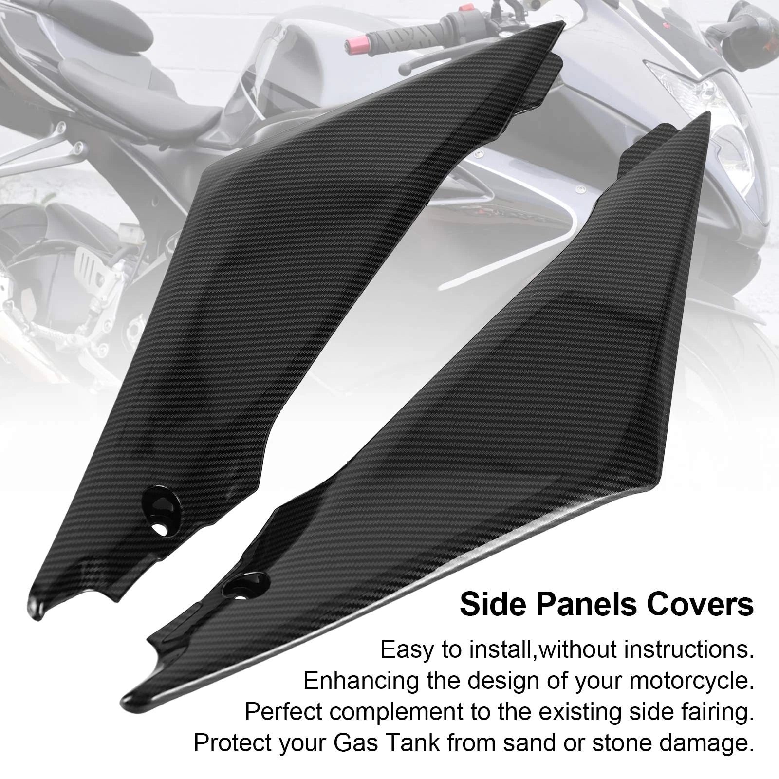 Gas Tank Side Trim Cover Panel for Suzuki GSXR1000 (2005–2006)
