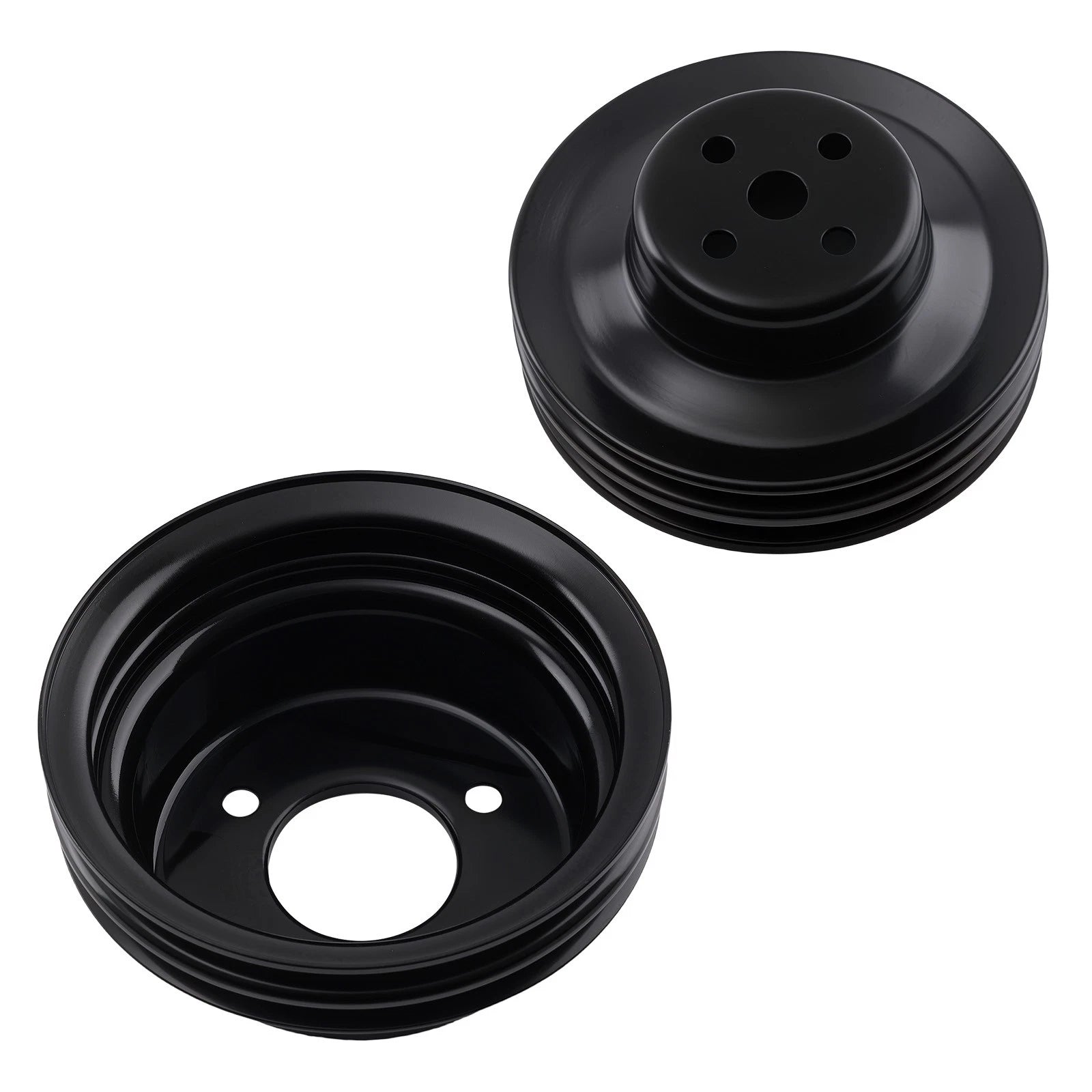 Crank & Water Pump Pulley Set for Ford 289 302 (1965–1967) Steel Double Groove