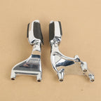 Passenger Foot Pegs w/ Mount Bracket for Harley Sportster 883 1200 (2014-2022)