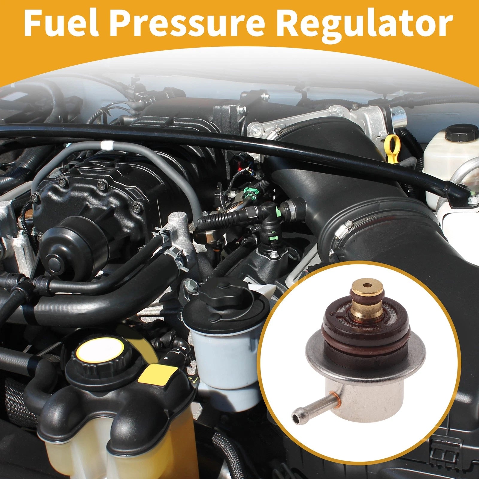 Fuel Pressure Regulator No. 3530138300 for Hyundai Sonata 