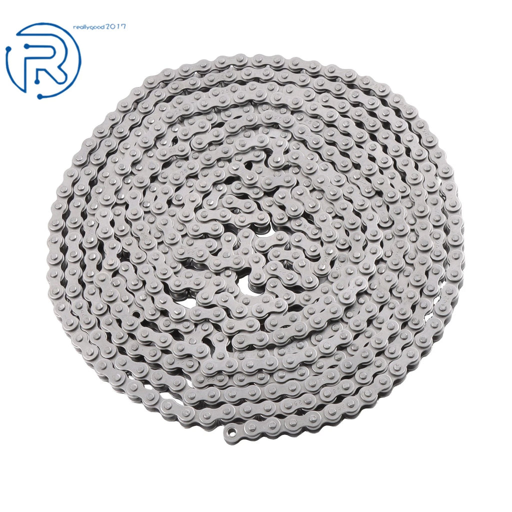 10 Feet of 25 Roller Chain for Various Applications