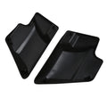 Battery Side Covers for Harley Touring Road Glide (2009-2024) Black Denim