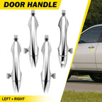 4X Exterior Door Handle for Acura MDX (2007–2013) Chrome L&R Kit