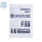 Chrome Split Style Front Bumper Face Bar for RAM 2500 3500 (2010-2018)