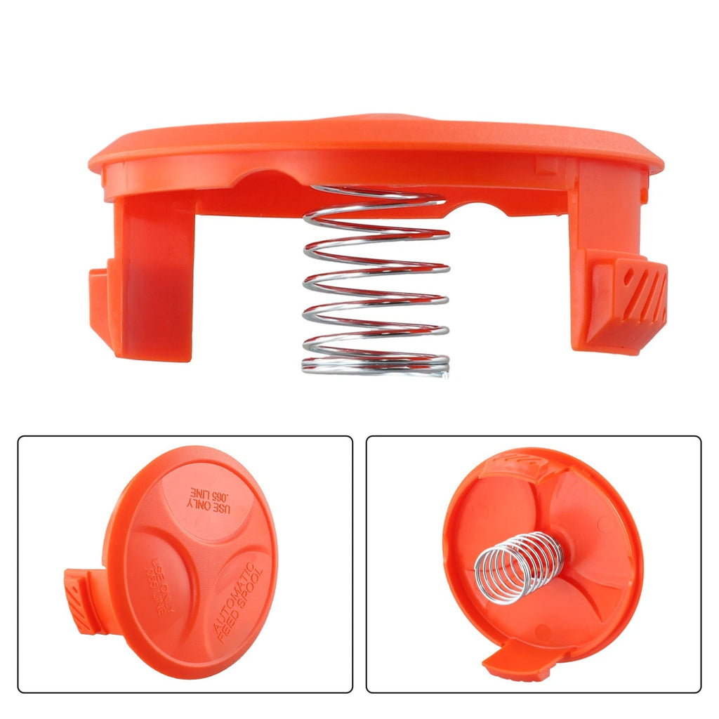 Replacement String Trimmer Line Spool Cap Cover for Black & Decker (N/A)