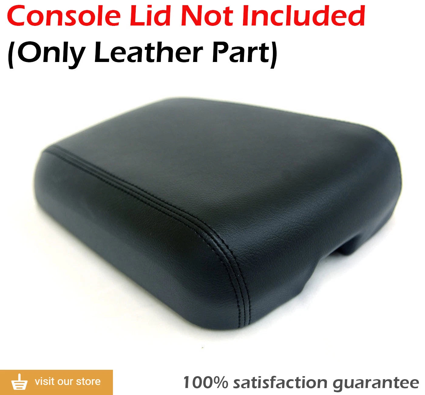 Leather Synthetic Console Armrest Cover for Jeep Grand Cherokee (1999–2004)