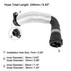 Radiator Coolant Water Hose 11537572159 for BMW 320i (2004–2005)