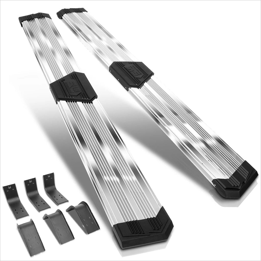 J2 Chrome Running Boards for Dodge Ram Crew Cab 2009–2020 (10" Step Pad)