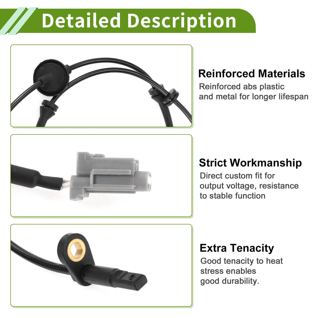 ABS Wheel Speed Sensor No. 479109Y000 for Nissan Teana J31 (2003–2008)
