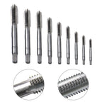 2X HSS Screw Tap Drill Bit Set for Convenient Chip Removal
