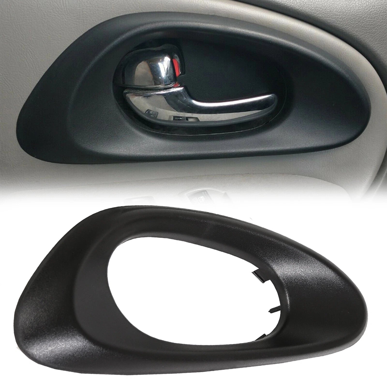 Inside Door Handle Bezel for Chevy Trailblazer (2002–2009) Black
