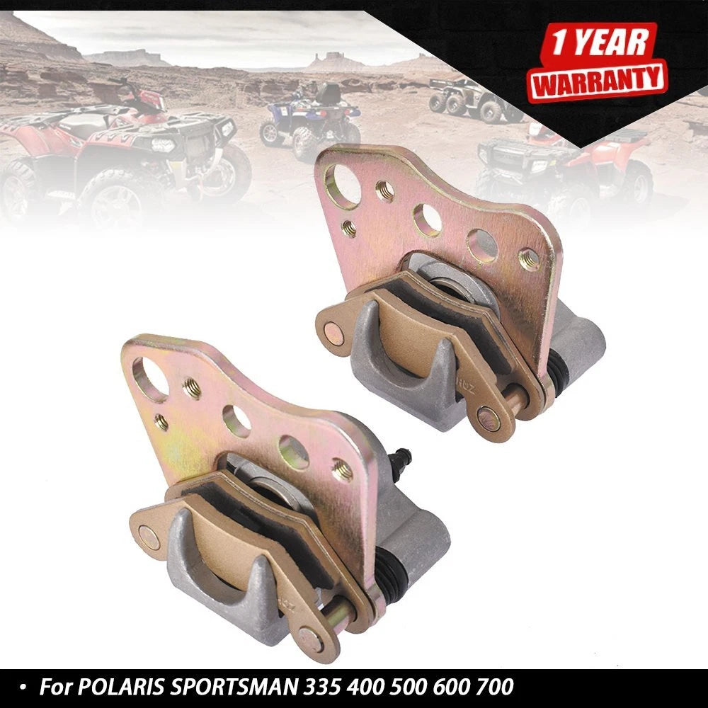 Front Brake Calipers with Pads for Polaris Sportsman (2000â2009)