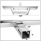 2" Receiver Chrome Trailer Tow Hitch Step Bar for Universal Fit (32.5"x2.25")