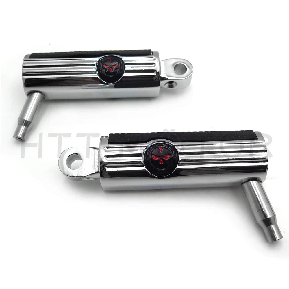 Skull Footpegs for Suzuki Boulevard Intruder VS1400 Marauder 800 VZ800 (1997–2004)