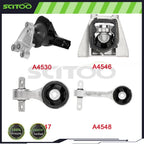 Set of 4 Engine Motor Trans Mounts for Honda Civic 1.8L (2006–2010)