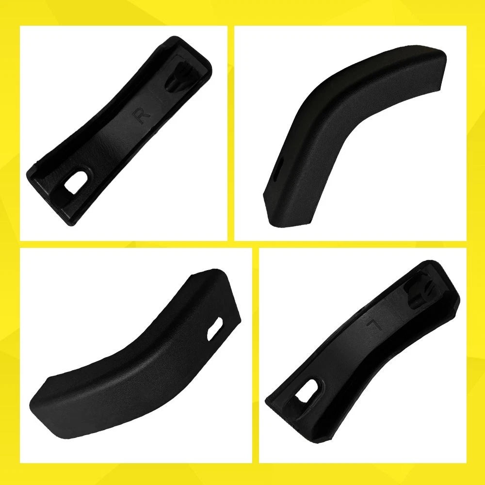 Set of 2 Front Bed Side Stone Guard Deflectors for Ford F150 F250 F350