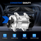 A/C Compressor with Clutch for Dodge Ram 2500 3500 5.9L (1994–2005) CO 4775C