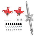 Rear Axle Shaft & Red Wheel Hub for Honda TRX400EX TRX400 (2000–2009)