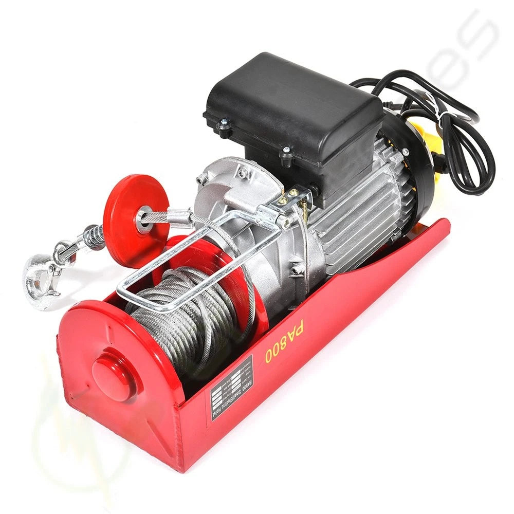 Electric Hoist Crane for Garage Winch 800KG 1300W