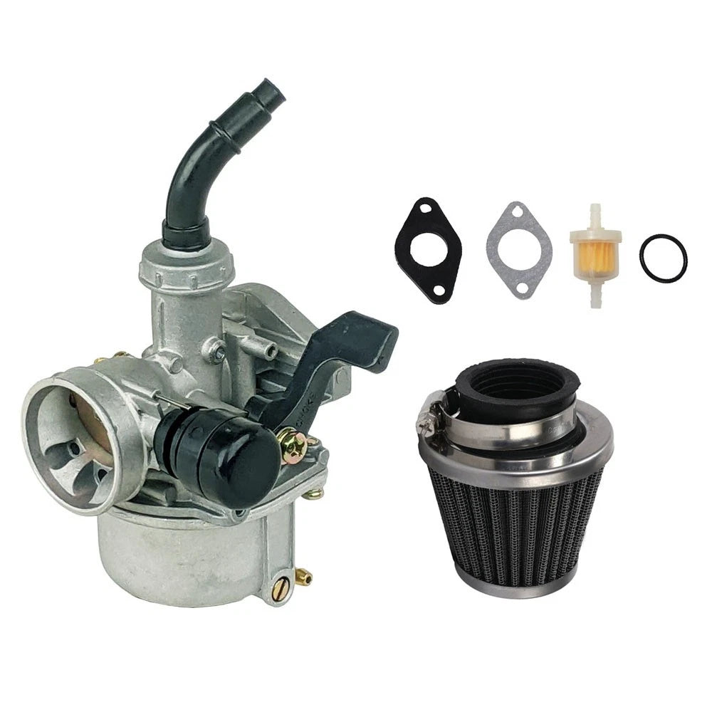 19mm Manual Choke Carburetor for PZ19 50-125cc ATV Quad Dirt Bike Go Kart