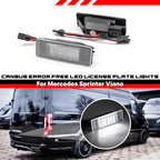 LED License Plate Light Lamp for Benz Vito W639 Viano (2003–2014) W906 Sprinter (2006–2018)