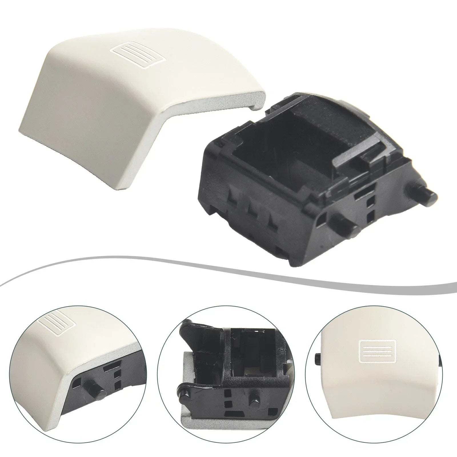 Direct Replacement Switch Button Cover for Mercedes ML/GL