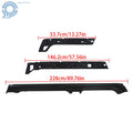 8Pcs Rocker Panel Black for Silverado Sierra 1500 Crew Cab (1999–2007)