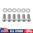 Titanium Derby Cover Screw Kit for Harley Sportster 883 Super Low (2011–2019)