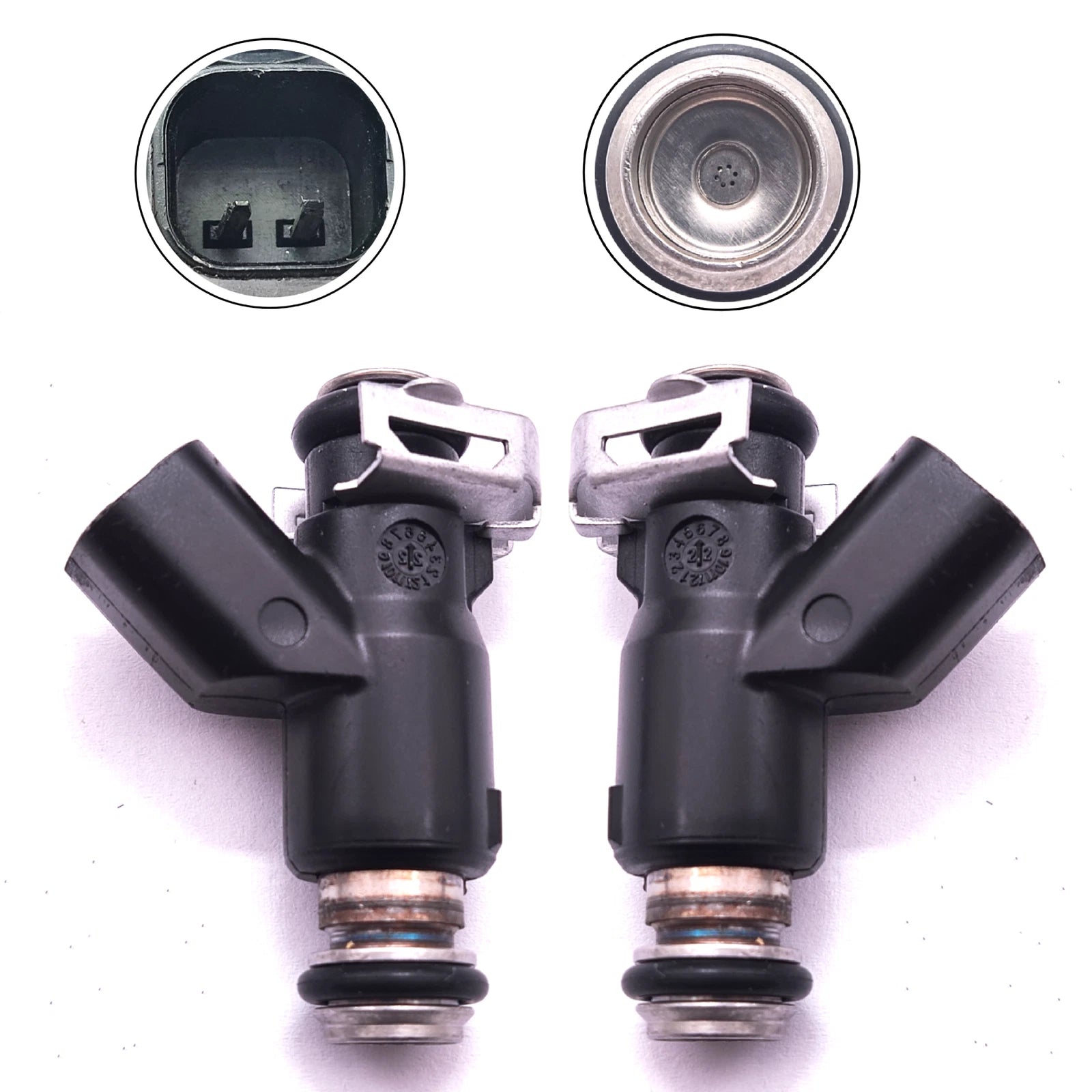 2X Fuel Injector 6 Holes 27709-06A for Harley Davidson Motorcycle