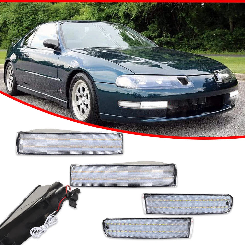 Clear Turn Signal Light Set for Honda Prelude (1992–1996)