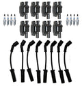 Set of 8 Ignition Wires & 8 Spark Plugs for Cadillac Chevy GMC V8