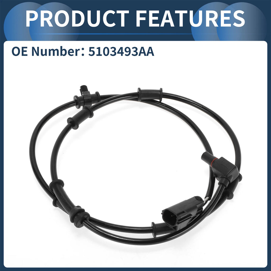 ABS Wheel Speed Sensor No. 5103493AA for Dodge Ram 3500 