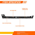 Set of 2 Rocker Panels for Chevy Silverado GMC Sierra 1500 2500/3500HD (1999–2019)