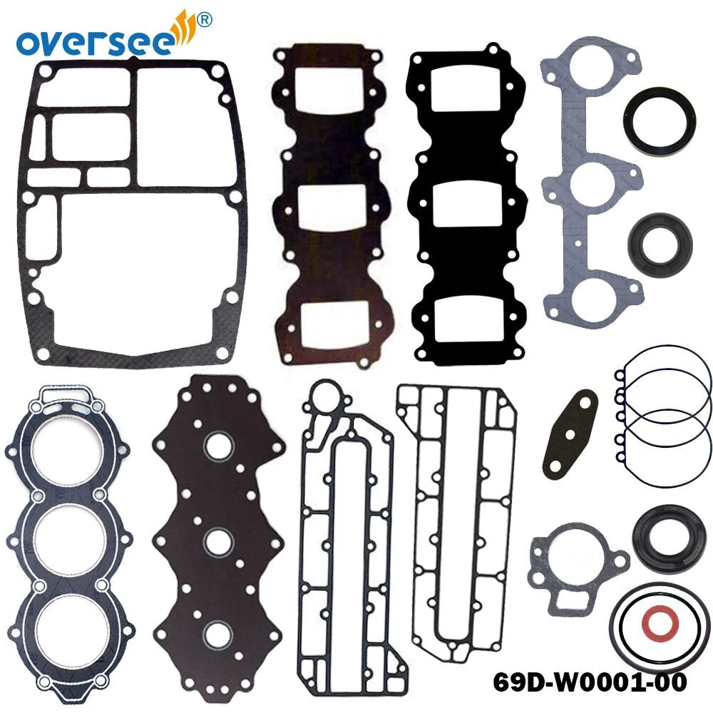 Power Head Gasket Kit for Yamaha 2T 60HP Outboard (E60H, E60HM)