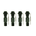 Set of 4 NGK Ignition Coil Boots for Mazda 3, 6, CX-7, Fusion, Milan, MX-5 (2004–2012)