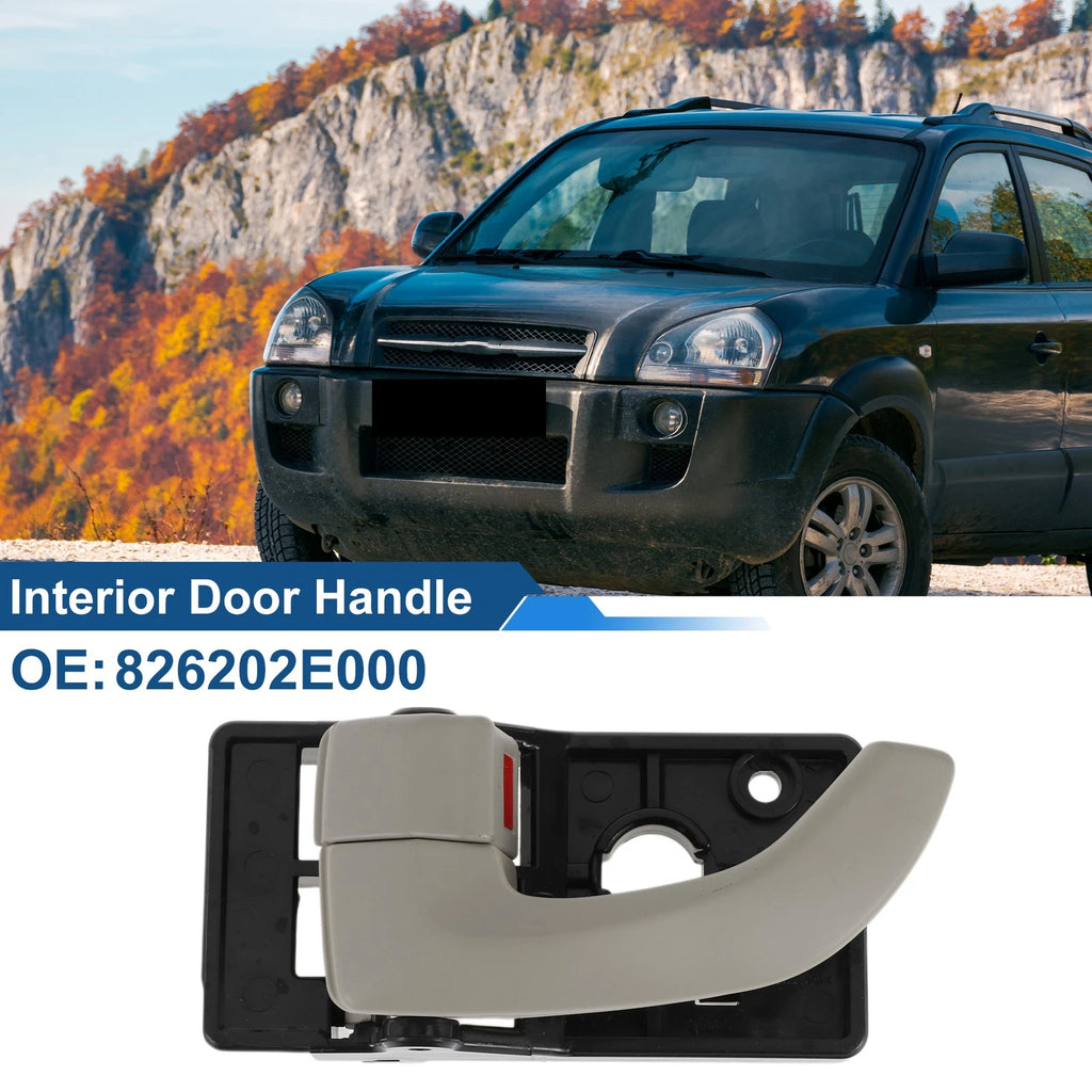 Front Driver Side Interior Door Handle for Hyundai Tucson (2005–2009) No. 826202E000