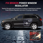 Power Window Regulator w/ Motor for Jeep Grand Cherokee (2001–2004)