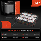 2X Engine Air Filter for Mitsubishi Diamante (1997-2004)