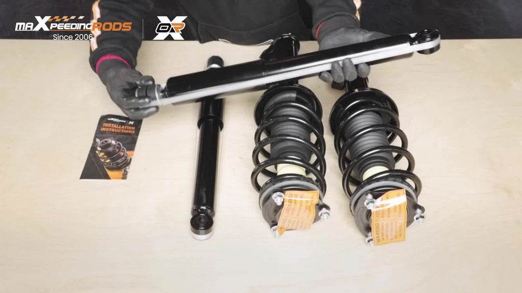 Front Struts w/ Coil Springs & Rear Shocks for Honda Civic (2006-2011)