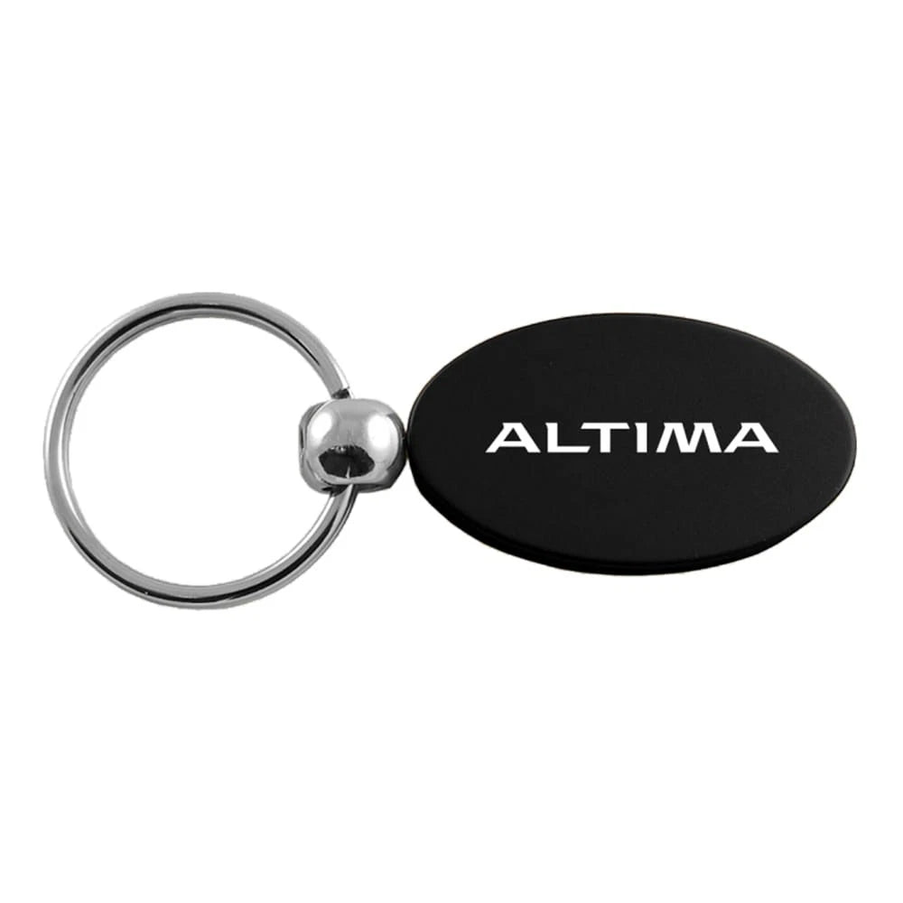 Black Oval Keychain KC1340.ALT.BLK - Officially Licensed for Nissan Altima