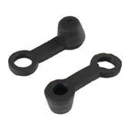100Pcs Motorcycle Brake Bleeder Screw Cap Oil Drain Tip Cover