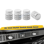 Console AC Air Outlet Knob Overlay Trim for Honda Civic (2023–2024)