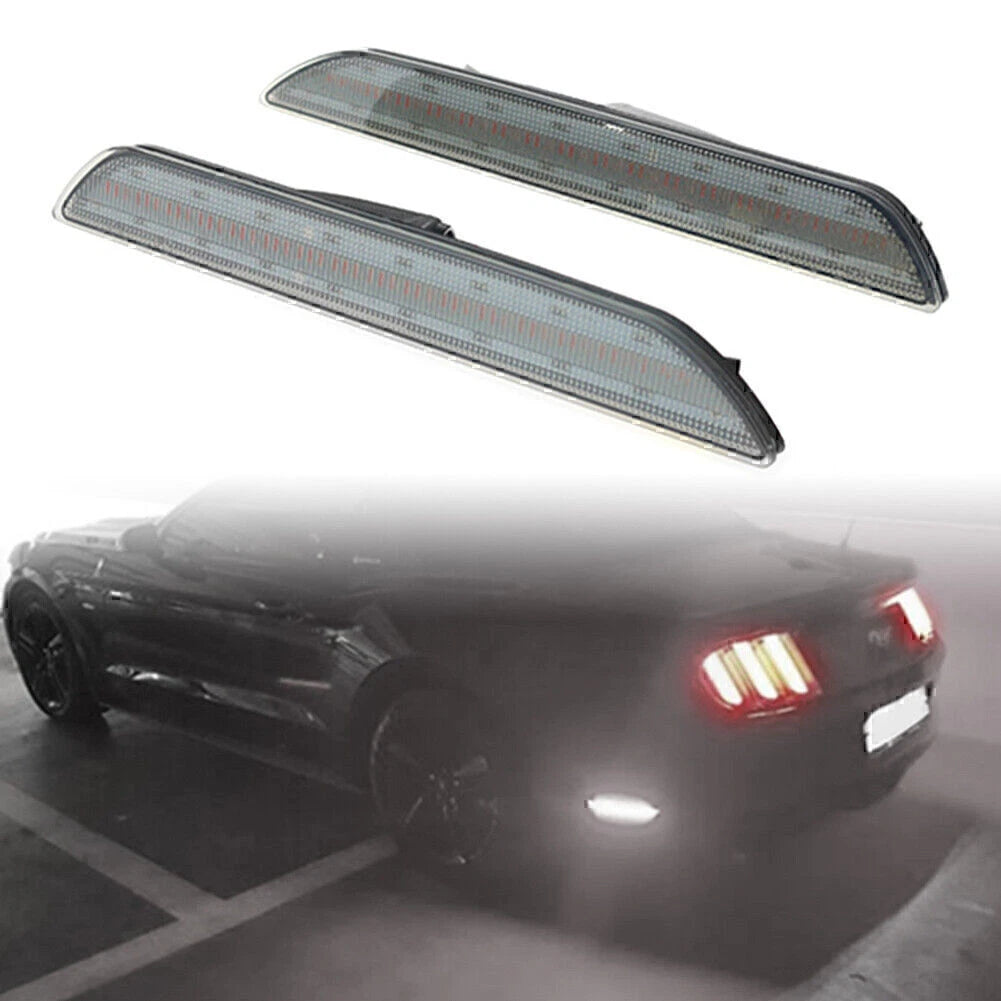2X LED Rear Side Marker Lights for Ford Mustang (2015–2022)